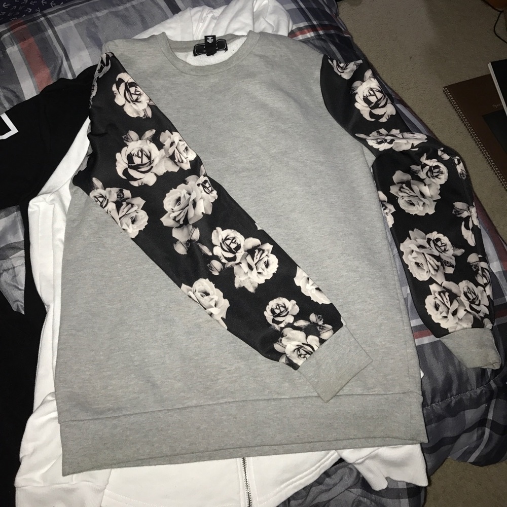 Floral crewneck
