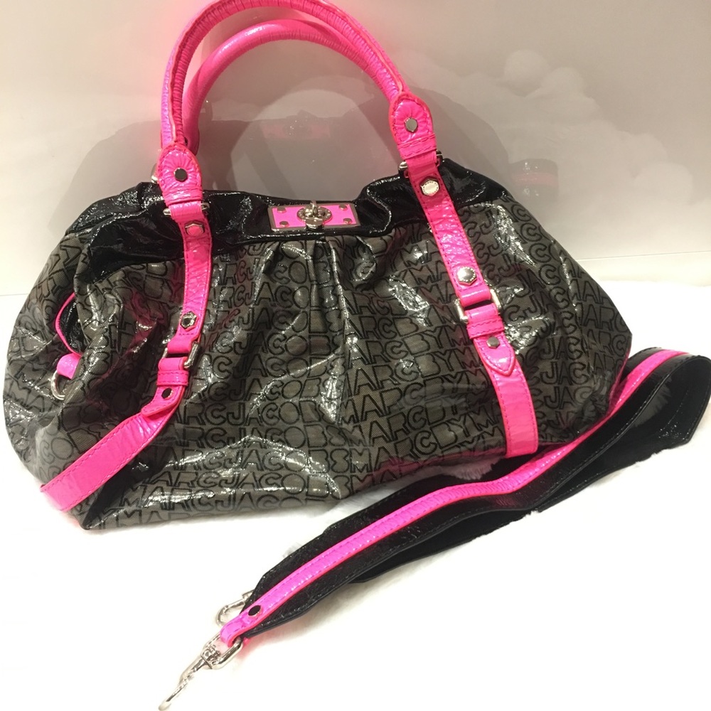 Marc Jacobs Hot Pink Mini Duffle