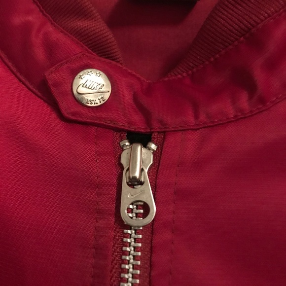 Nike Athletic Jacket (Maroon) - Picture 3 of 5