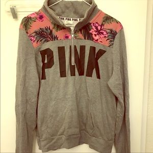 Half zip / Quarter Zip VS PINK sweatshirt