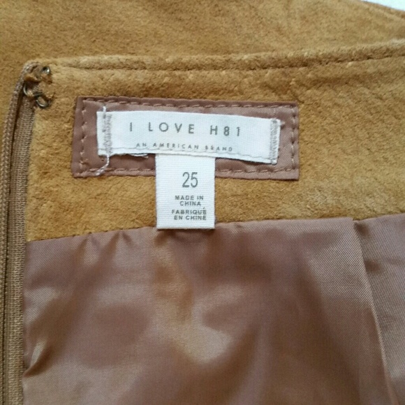 Suede mini skirt - Picture 4 of 4