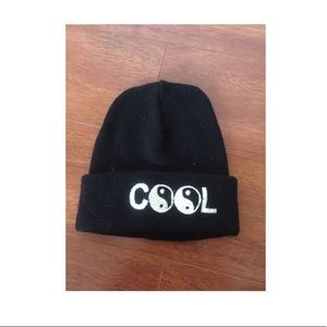 Yin Yang “Cool” Beanie from Brandy Melville Yin Yang “Cool” Beanie from Brandy Melville