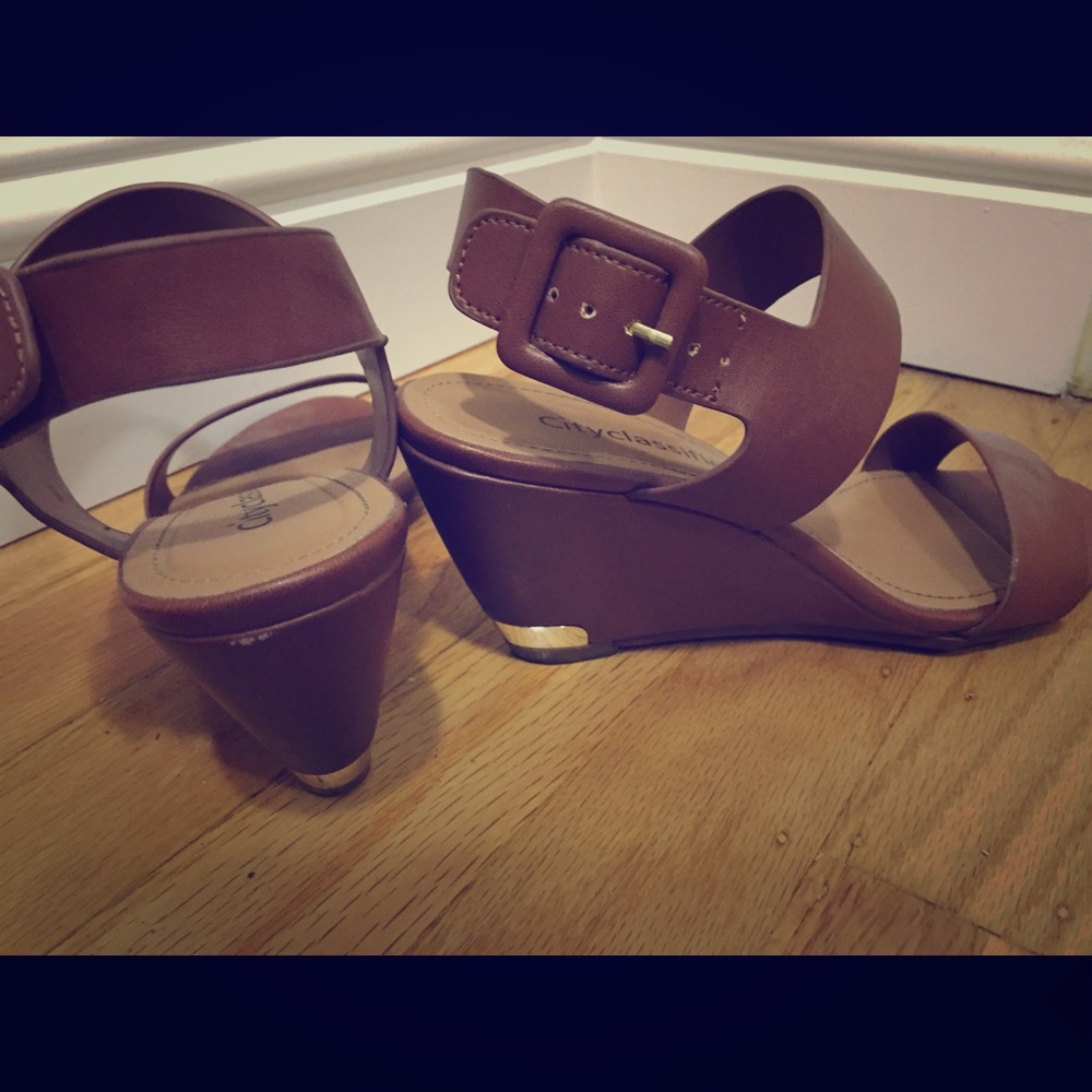 Brown summer sandals