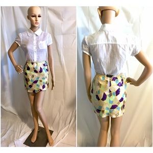 NWT multi color sequin mini skirt NWT multi color sequin mini skirt