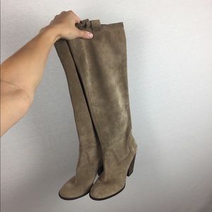 Vince Camuto Tan Suede Boots