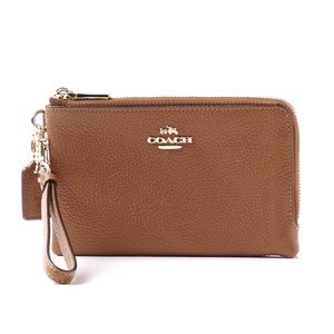 Coach 53090 Wrislet Wallet Double Zippered Coach 53090 Wrislet Wallet Double Zippered