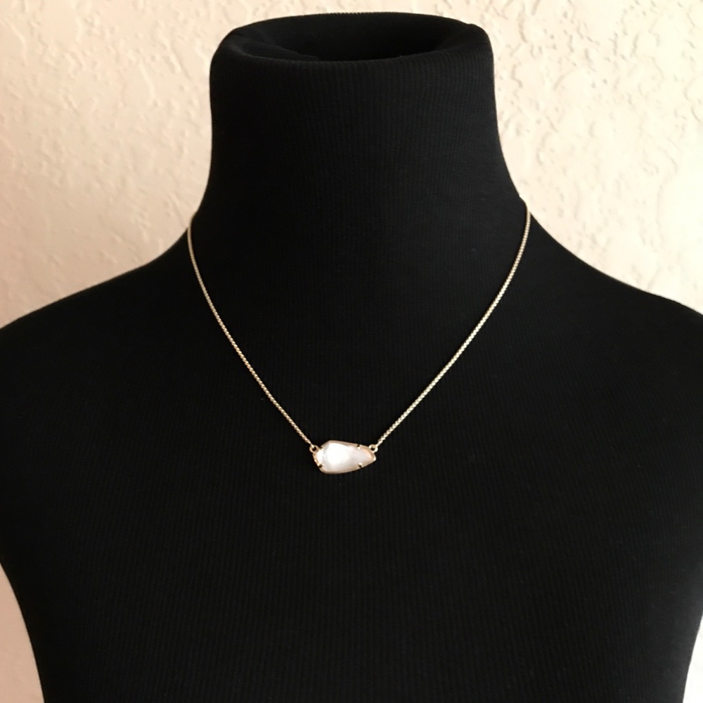 *SOLD* Cami Necklace in Ivory Mother of Pearl