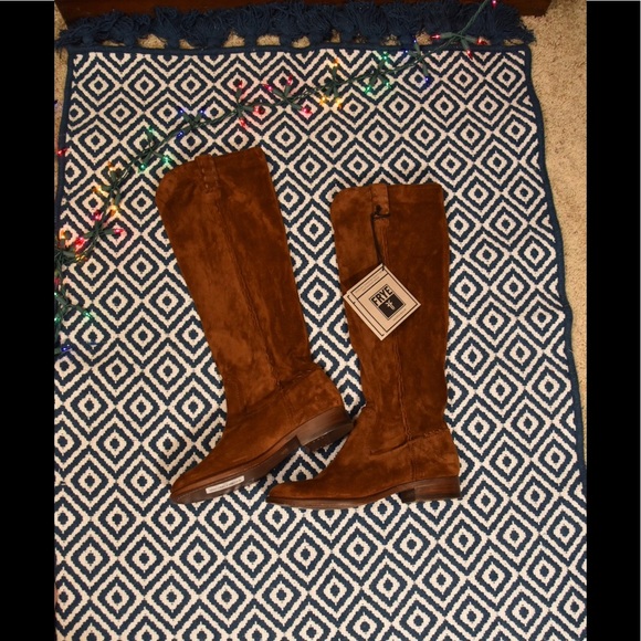 Frye Cara Suede Leather Tall Boot NWT! - Picture 3 of 8