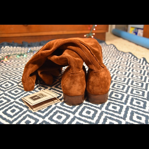 Frye Cara Suede Leather Tall Boot NWT! - Picture 6 of 8