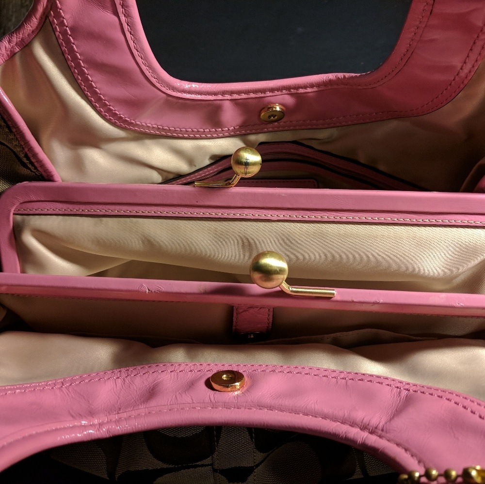 SOLD🔥Rare COACH Large Ergo Signature Satchel - Picture 3 of 7