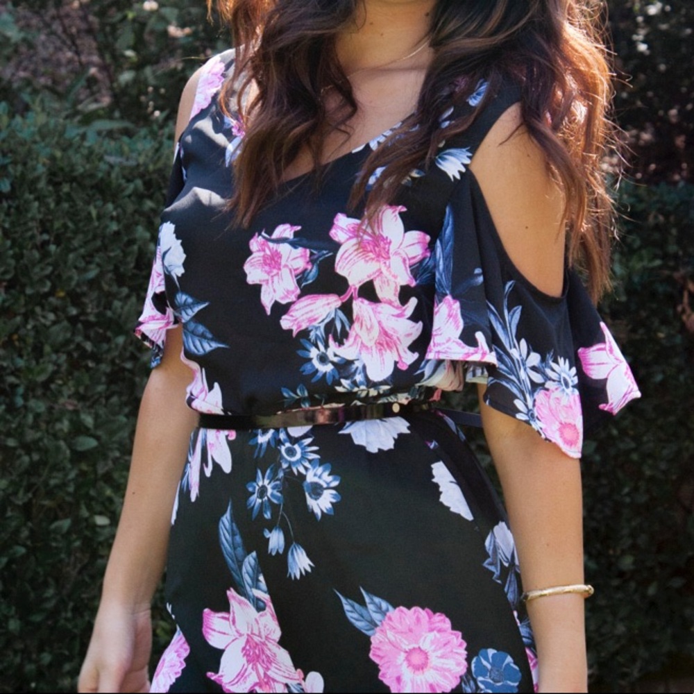 New Flower Pattern Romper