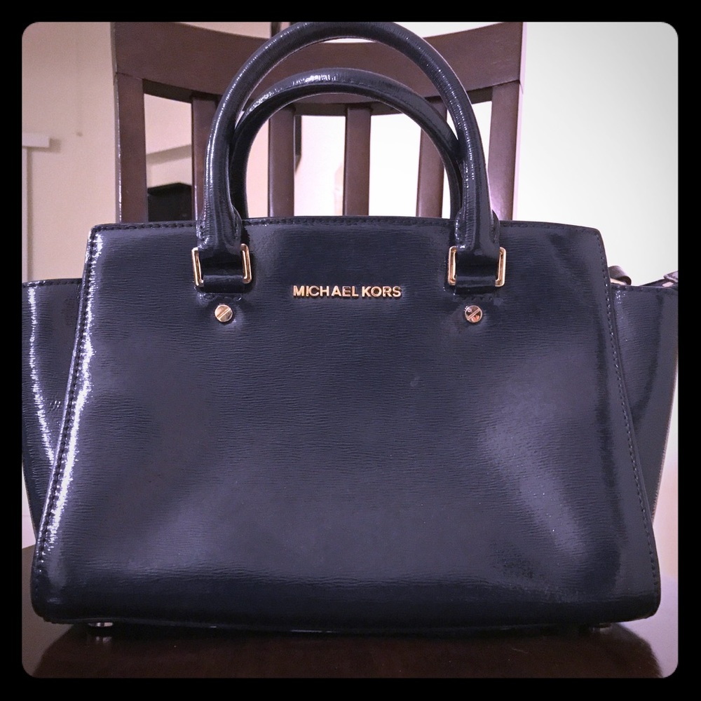 Michael Kors Mini Selma Tote, Patent Leather