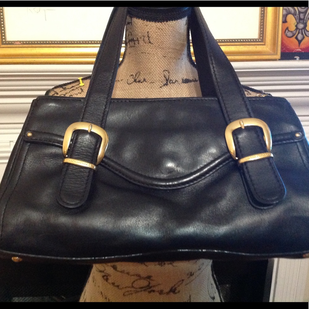 Michael Kors leather purse with cover bag