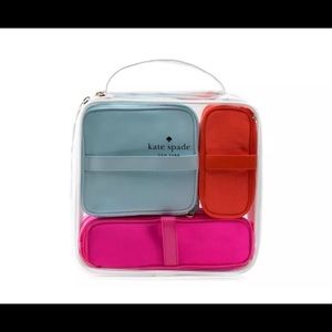 kate spade travel organizer cosmetic case set kate spade travel organizer cosmetic case set