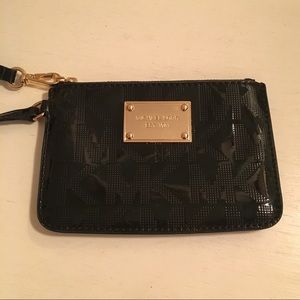Michael Kors Small Black Patent Leather Wristlet Michael Kors Small Black Patent Leather Wristlet