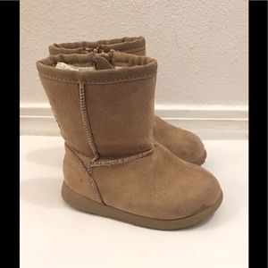 Toddler Girl Size 5 Tan Boots