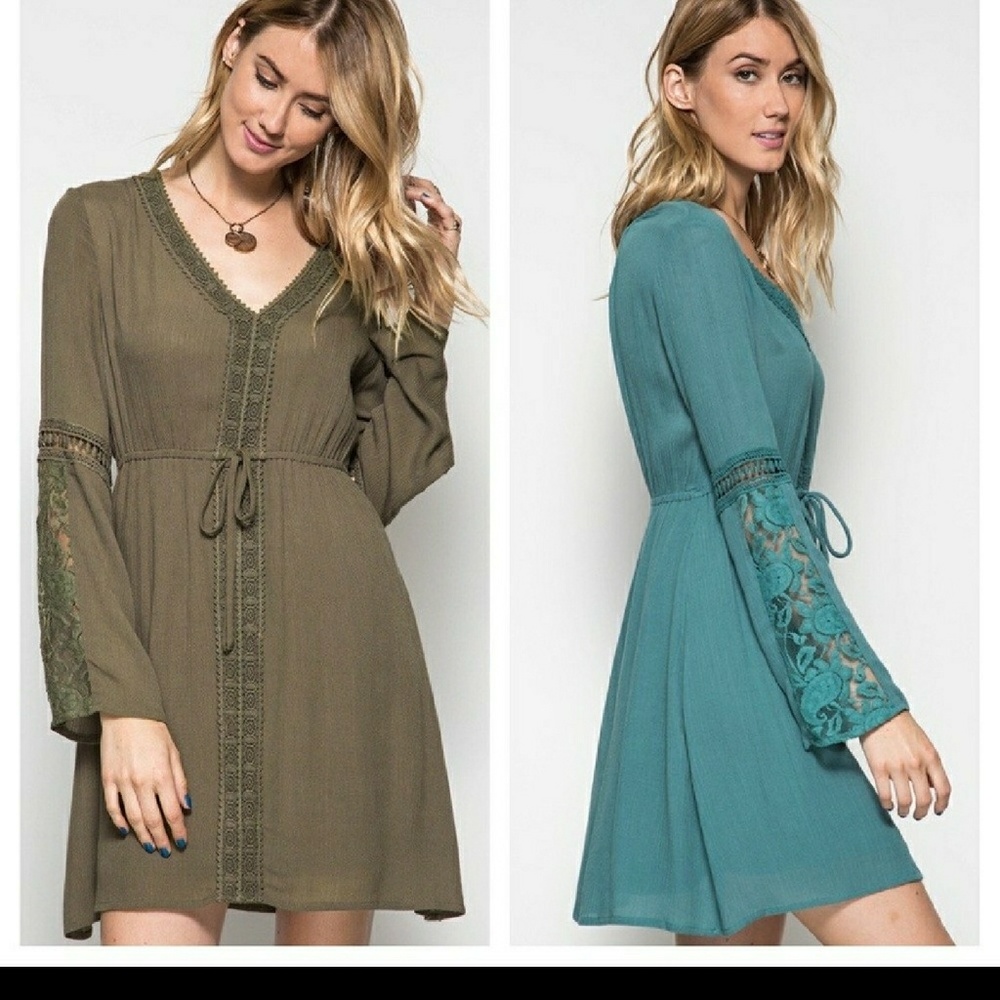 PRICE DROPš„DETAIL TUNIC DRESSā¼ļø - Picture 3 of 3