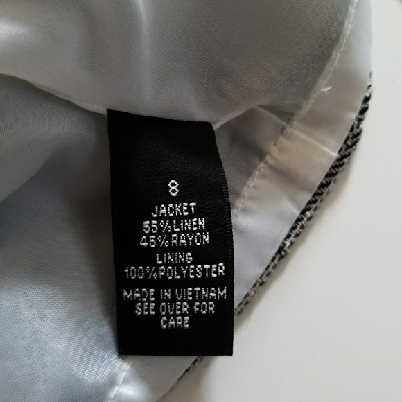 Black and White Pattern Jacket - Picture 4 of 4