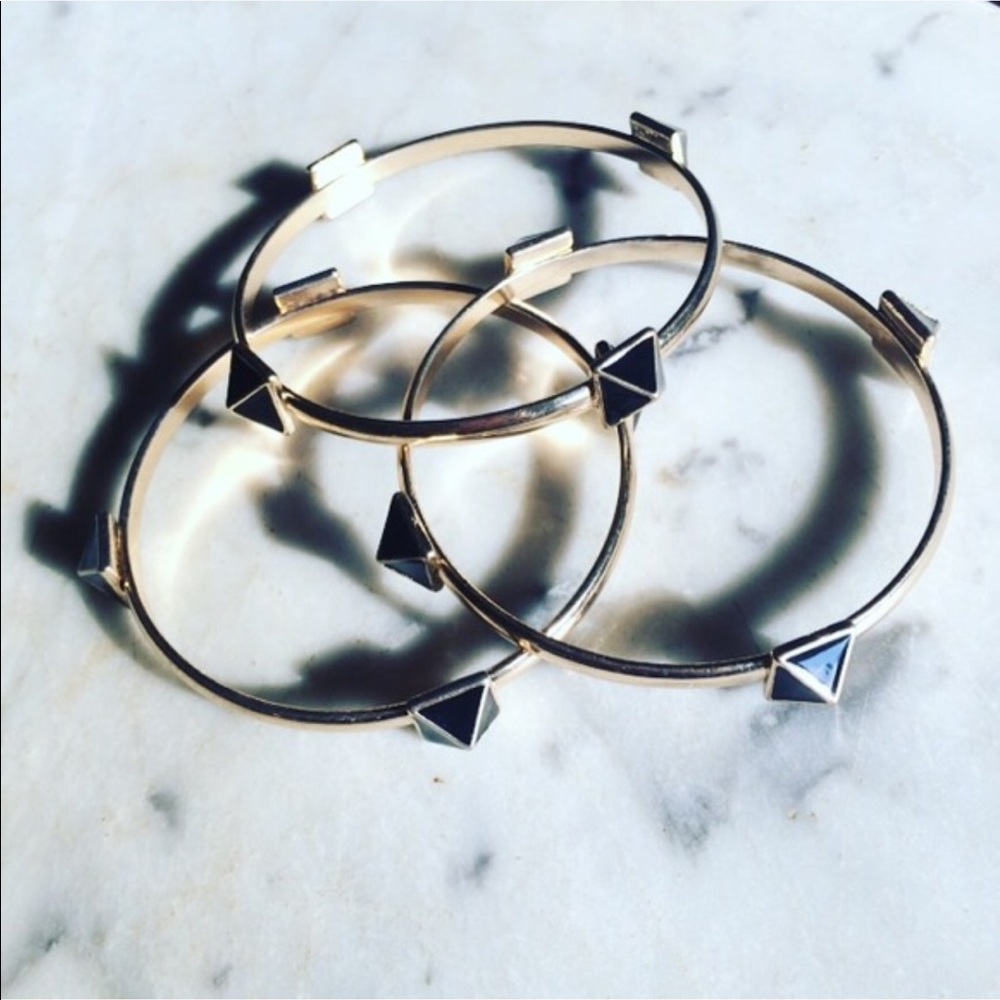 Gold Bangle Set