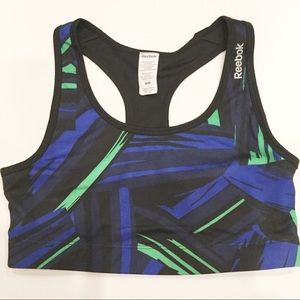REEBOK REVERSIBLE MOISTURE MGMT SPORTS BRA NWT REEBOK REVERSIBLE MOISTURE MGMT SPORTS BRA NWT