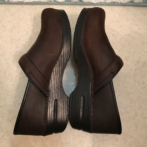 Dankso Professional Clogs Oiled Brown Leather (41) - Picture 4 of 8