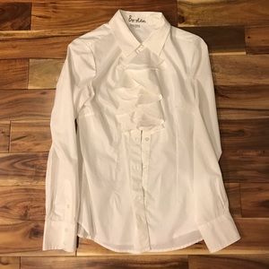 Ruffle front Boden button down Ruffle front Boden button down