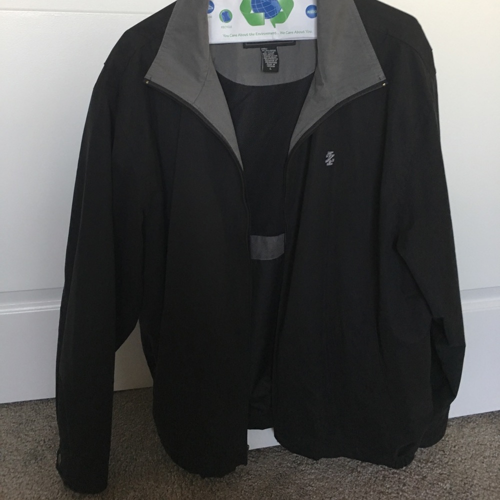 Black Izod men's jacket