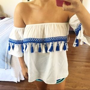 Off the shoulder top Off the shoulder top