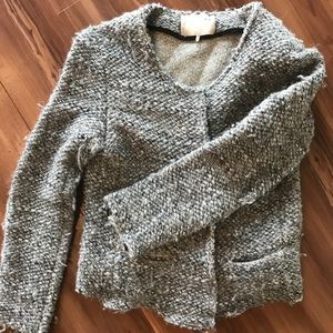 Iro sveva jacket grey wool