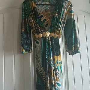 Peacock Sky Dress Peacock Sky Dress