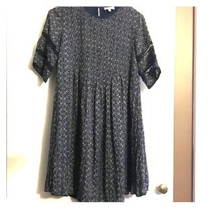 Wilfred Aritzia Sonore Print Dress Boho XXS Wilfred Aritzia Sonore Print Dress Boho XXS
