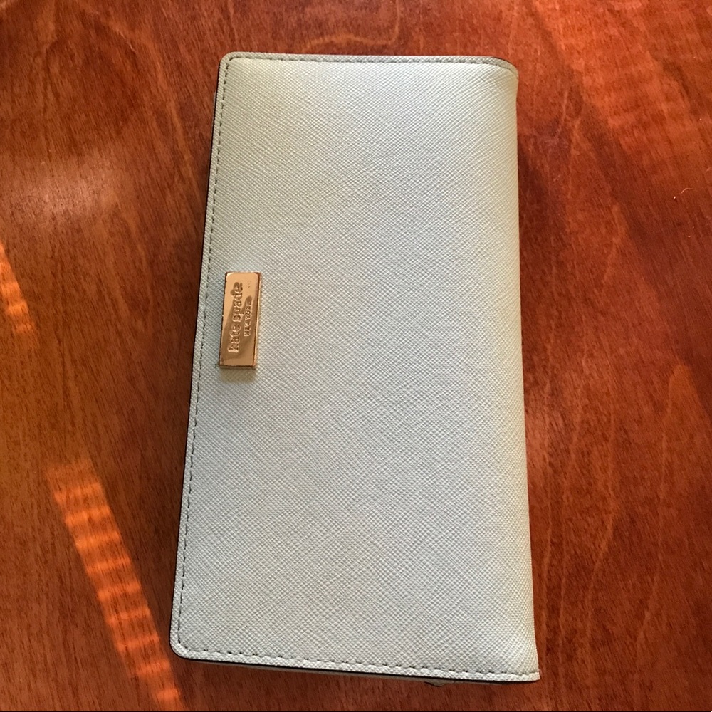 Kate Spade Grand Street Stacy Wallet in mint