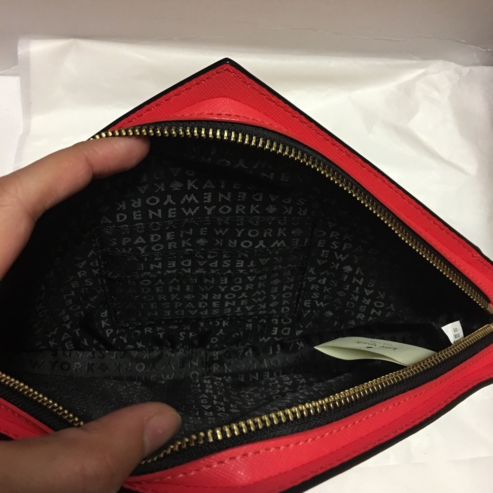 🚫SOLD 🚫 Kate Spade Watermelon Clutch purse - Picture 3 of 5