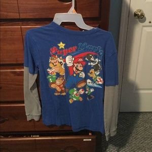 Super mario long sleeve t-shirt