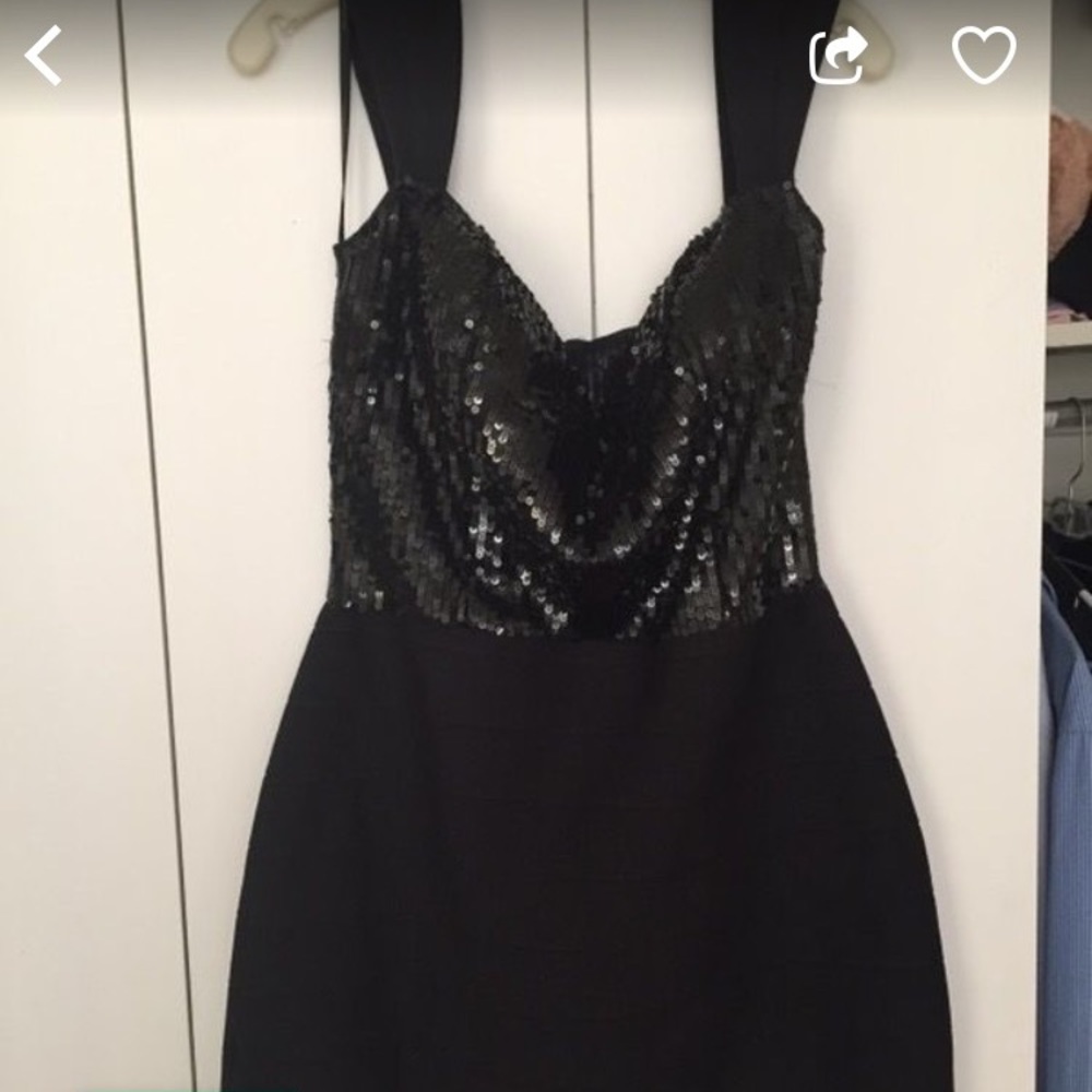 Alyce Paris short black dress