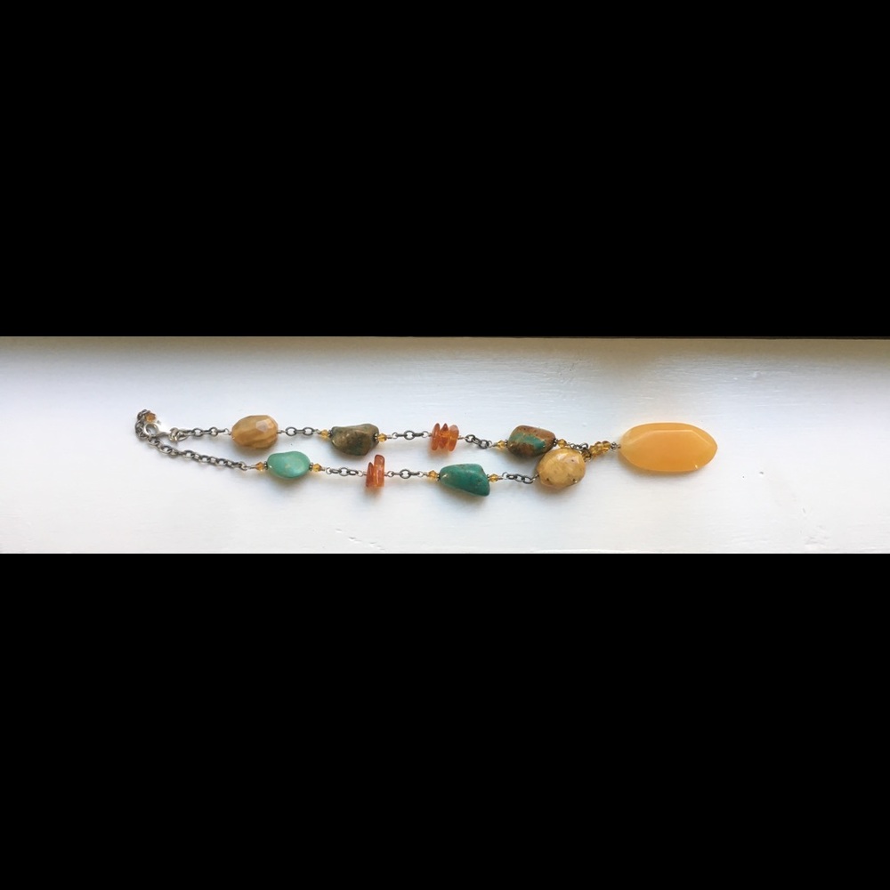 Beautiful Gemstone Silpada necklace