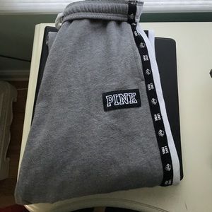 Pink (Grey) Sweatpants