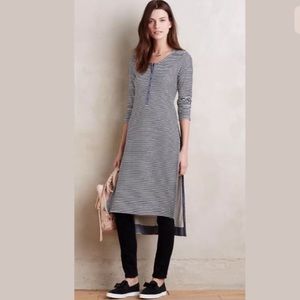 Anthropologie Striped Tunic