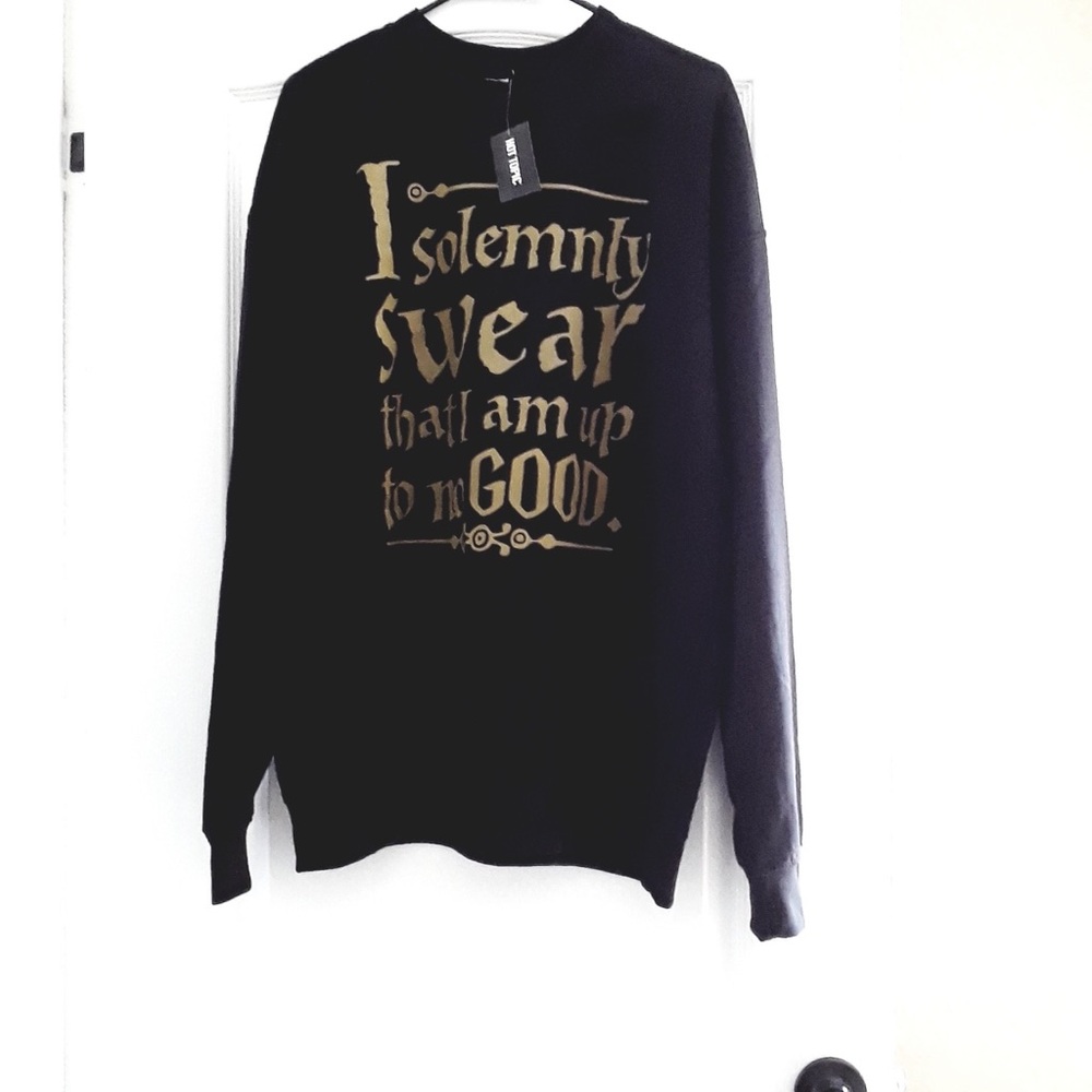 Harry Potter Solemnly Swear Pullover Sweatshirt