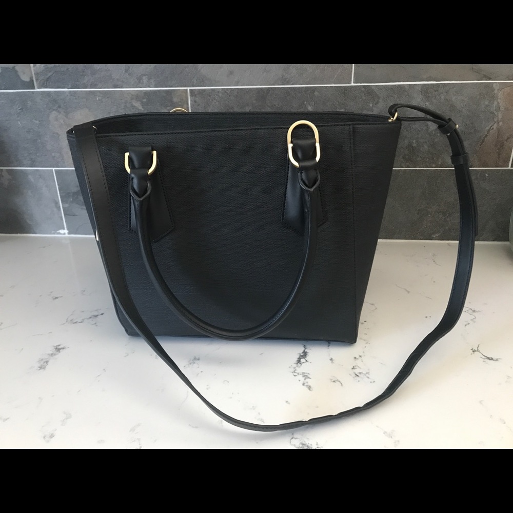 Dagne Dover Midi Tote- Onyx