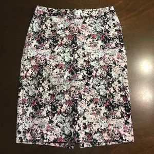  The Limited Floral Pencil Skirt