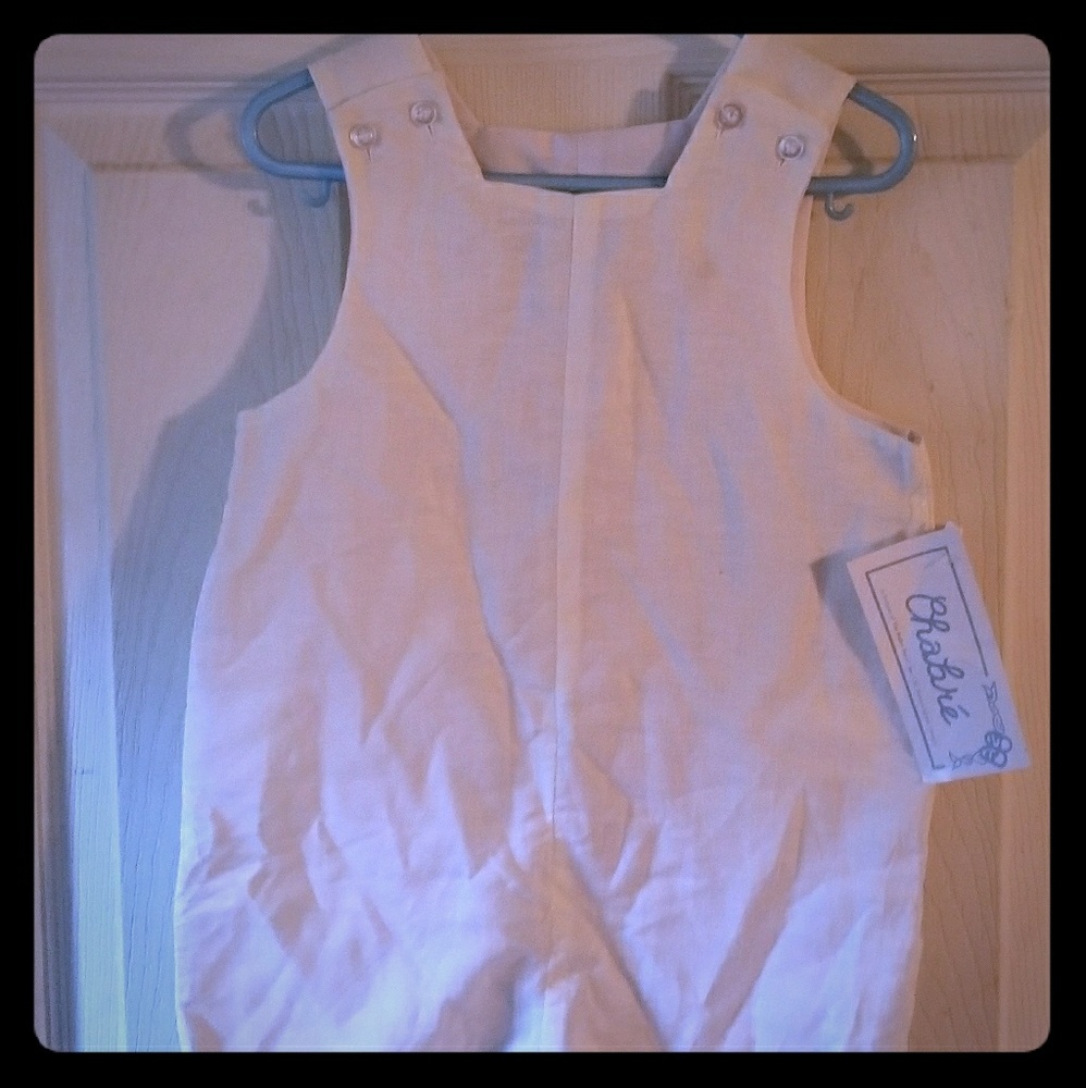 Chabré Linen 1-Piece Shortall
