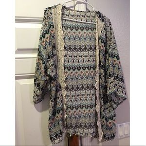 Xhilaration Sheer Cardigan. Xhilaration Sheer Cardigan.