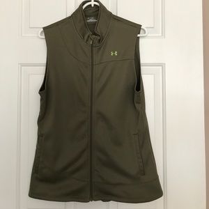 Womans Under Armour Cold Gear Vest Large