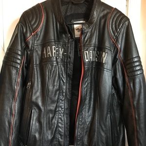 Leather women's Harley Davidson jacket