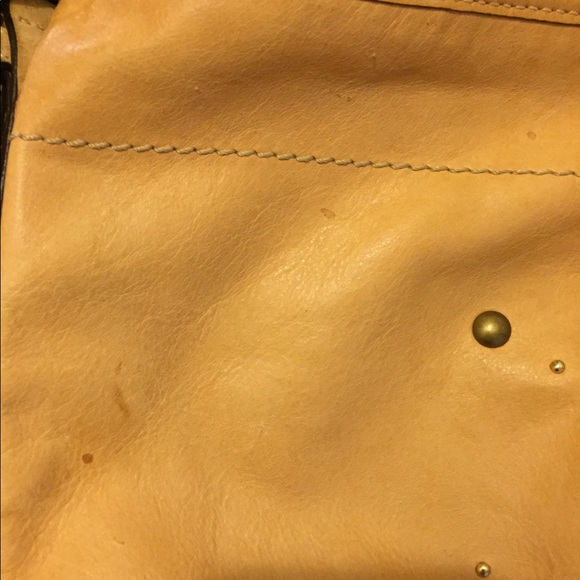 Coach tan genuine leather handbag - Picture 7 of 8