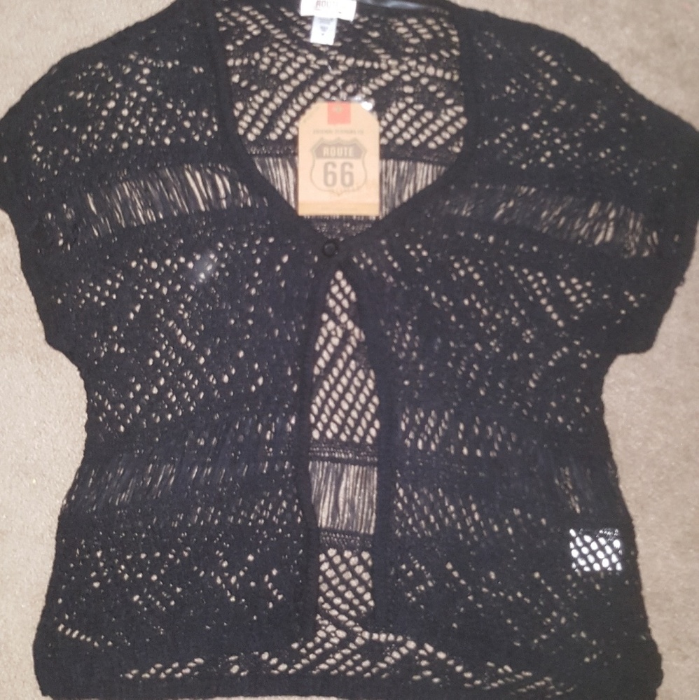 Crocheted cover up