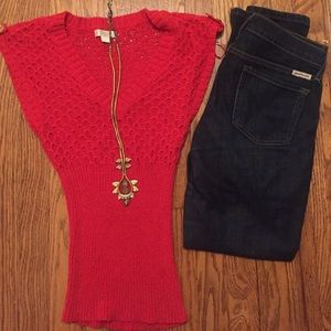 Crocheted Guess Top