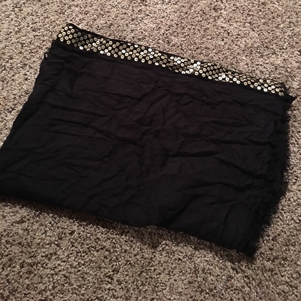 Sequin scarf