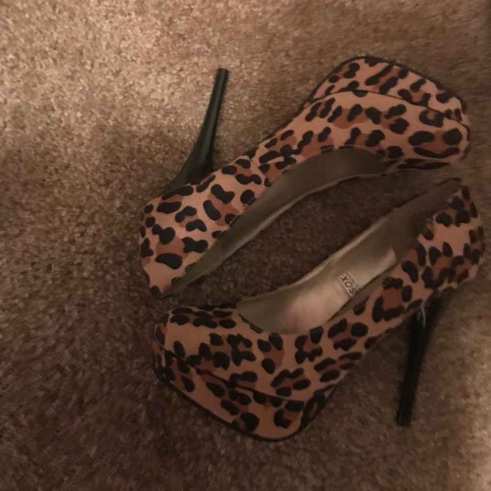 Cheetah heels